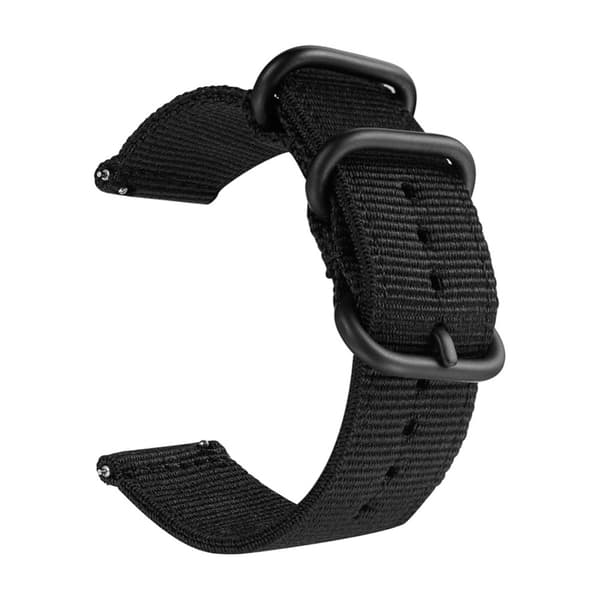 Nylon Watch Strap for Suunto 7 and Suunto 9 Black