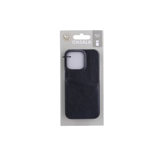 Mobildeksel Kortlomme Svart - iPhone 13 Pro