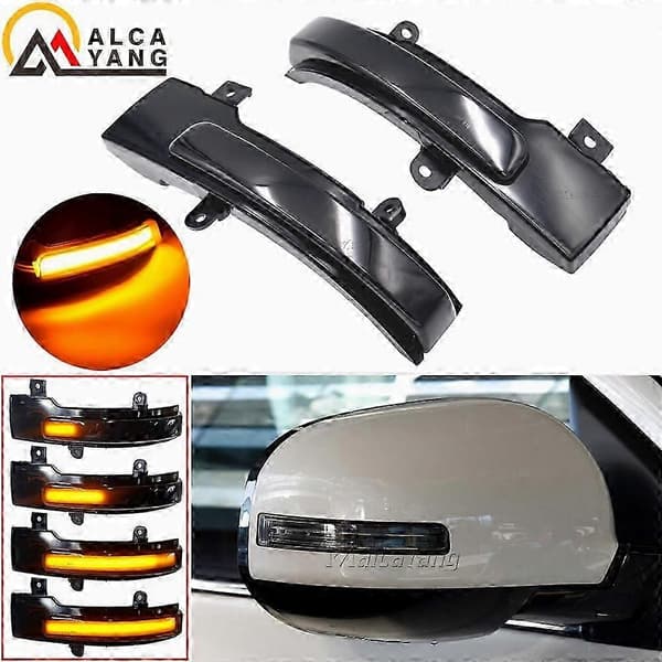 2X For Mitsubishi Outlander 2013- Lancer 2016 OEM 8351A135 LED Side Wing Dynamisk Blinklys Sidespeilindikator