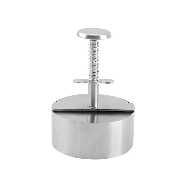 Hamburgare Patty Maker Press 304 Rostfritt Stål Non-stick Rund Manuell Risbollsform Justerbar Tjocklek Köksredskap