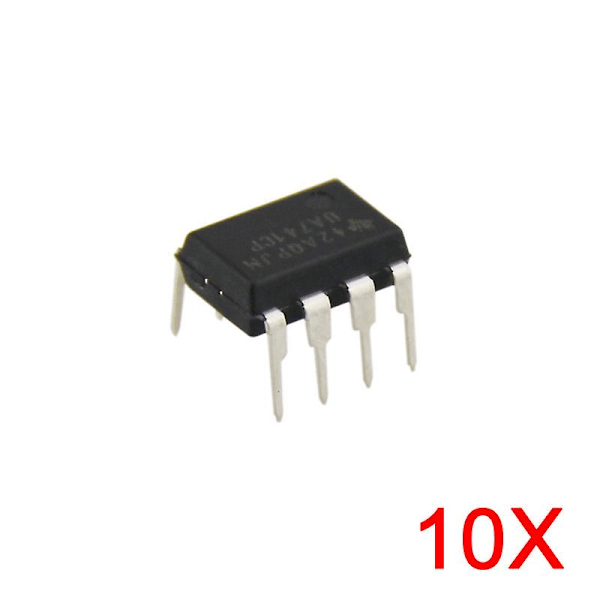 10 st Nya Line UA741 LM741 17741 IC OP AMP Kompenserad DIP-8