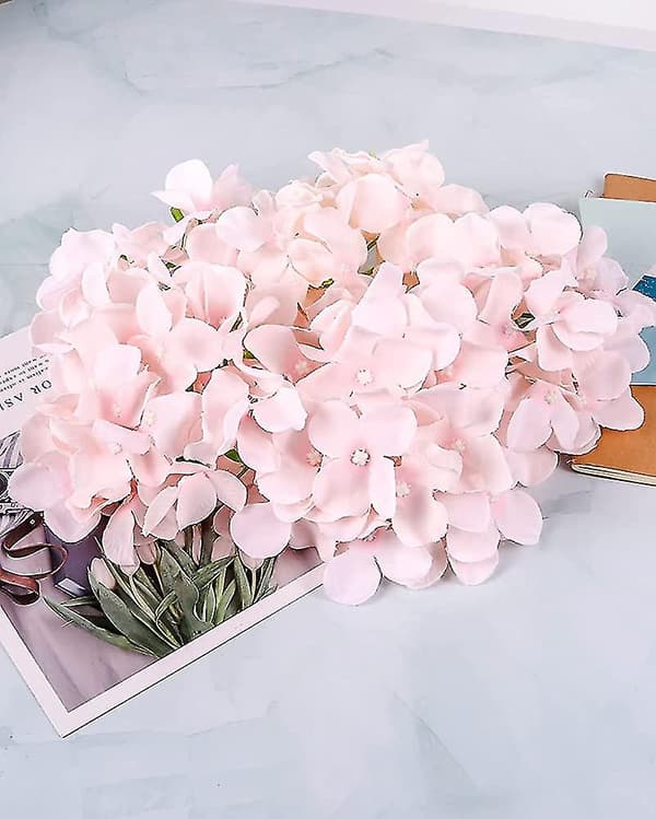 18 stk. Gave Hydrangea Kunstige Blomster Silke Hortensia Blomster