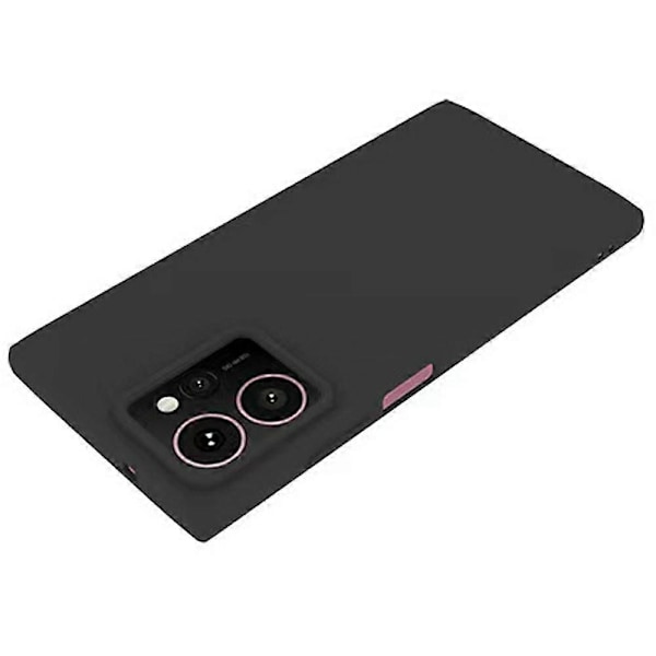 Til HMD Skyline Cover Blød Mat Bagside TPU Sort Telefon Cover, Stor Udskæring