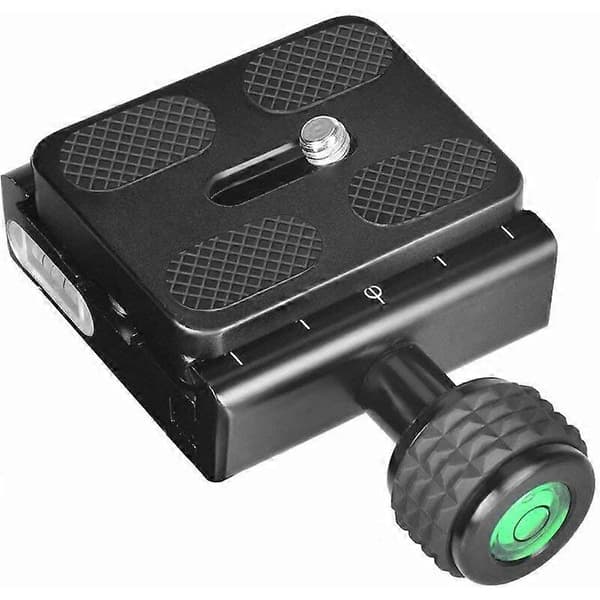 Metal PU-50 Universal Quick Release Plade Passer til Standard Tripod Kuglehoved (PU50 III) Sort