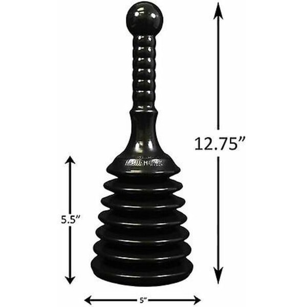 Master Plunger Mps4 - All-Purpose Sukelluspumppu Keittiö-, Kylpyhuone- Ja Lattiakaivoille, Suihkuille Ja Ammeille, Kaupalliseen Ja Kotikäyttöön