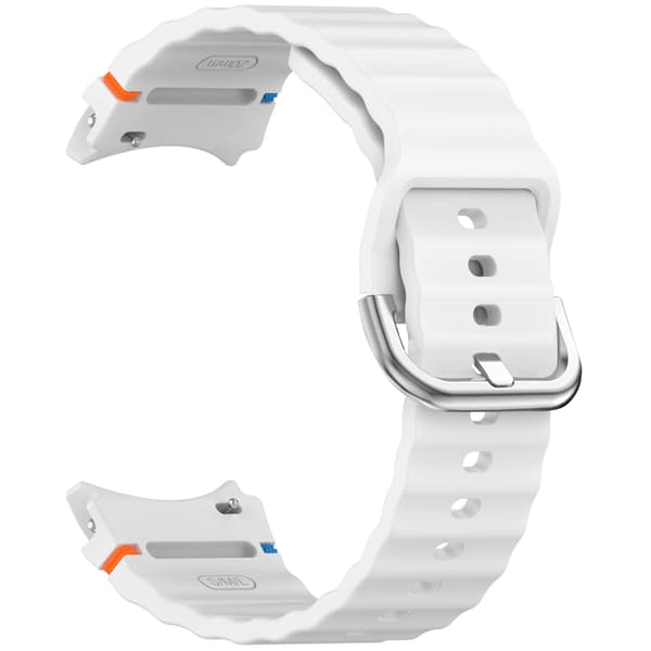 Samsung Watch 7 Wave -ranneke - hopeasolki (haalistumaton)