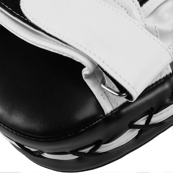 Bokse Læder Punch Focus Mitts, Trænings Håndpuder til Karate, Muay Thai Kick, Sparring, Dojo, Ma