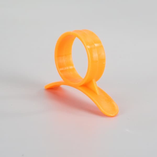 Snail Finger Ring Orange Peeler - 10-pack, Creative Citrus Fruit Peeling Tool, Compatible with All Citrus Fruits