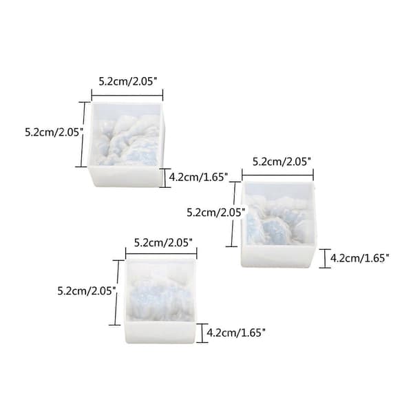 Bjerg til Peak Stubble Silikoneform UV Resin Epoxy Støbeforme til DIY Smykkefremstilling Tilbehør Mikro Landskabsdekoration Form