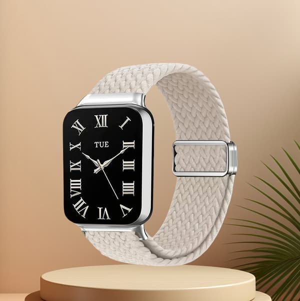 Xiaomi Smart Band = Starlight Edition Nylon punottu ranneke Redmi Watch5 lite