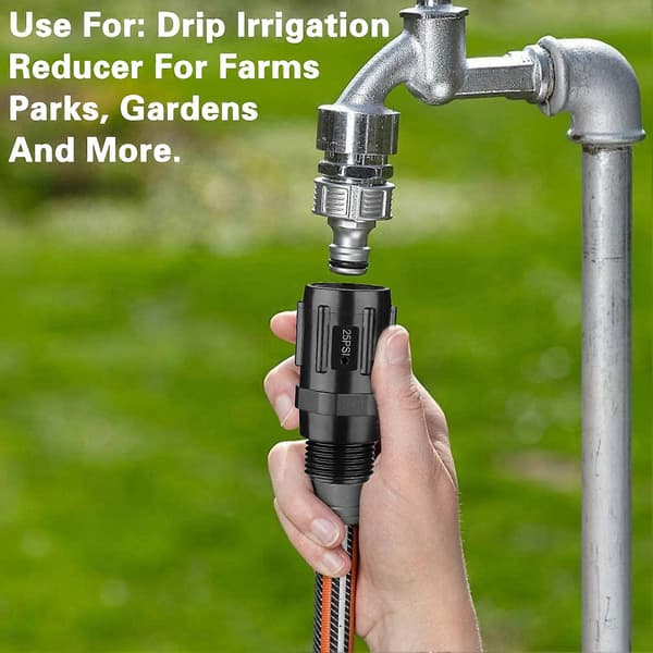 Vandtrykregulatorventil 25 PSI Enkel Installation Trykreducer Lavt Flow Ventil Dryp Vandingssystem Havetilbehør KAESI