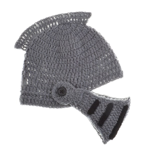 Lasten ritarihattu käsintehty neulottu hattu baby hattu lämpöä ja kylmää suojaa jbk