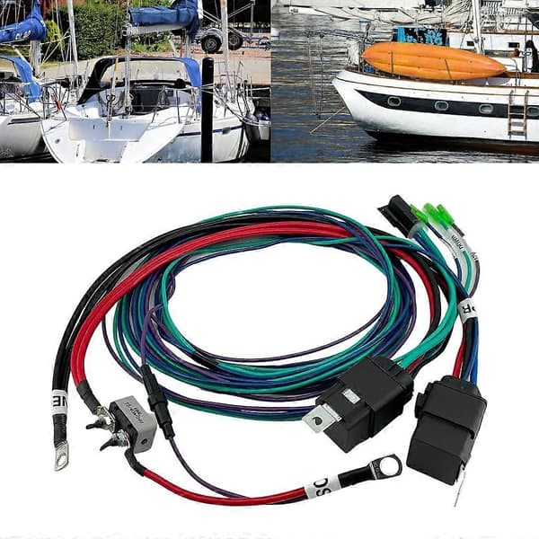 CMC 7014G Ledningsnet Stikplade & Tilt Trim Enhed Bådeudstyr Kabel