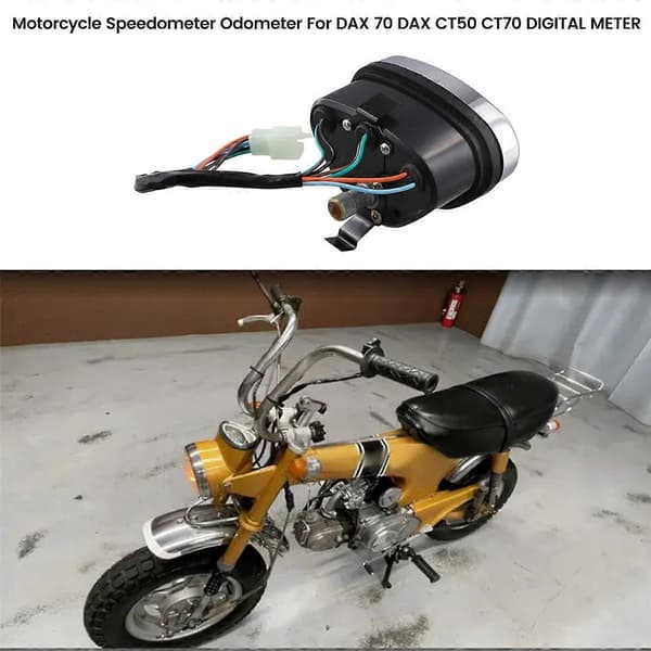 Motorcykel Speedometer Kilometerstand for 70 CT50 CT70 DIGITAL METER
