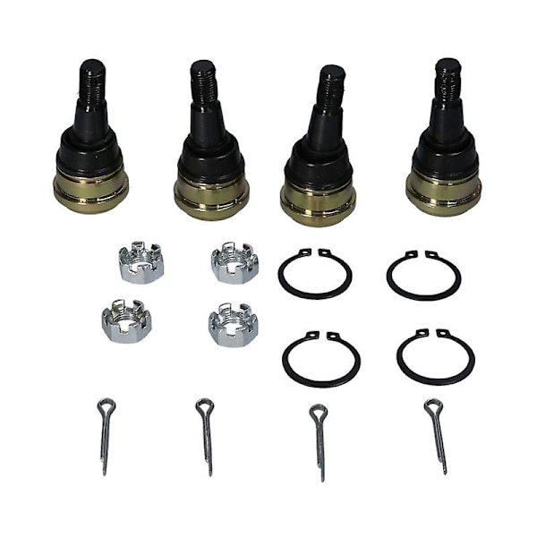 4PCS Øvre og nedre kuleleddsett erstatning for Polaris Predator 500 2003-2007 HI3233BJ132JB