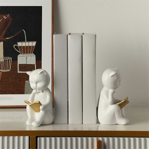 Moderne og simple bogreoler, bogreol ornamenter
