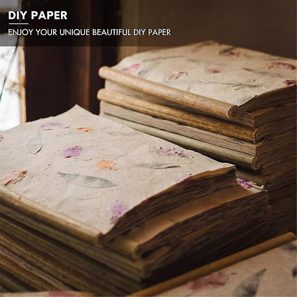 3 St Papirtillverkningsformar i Trä för DIY (A7, A6