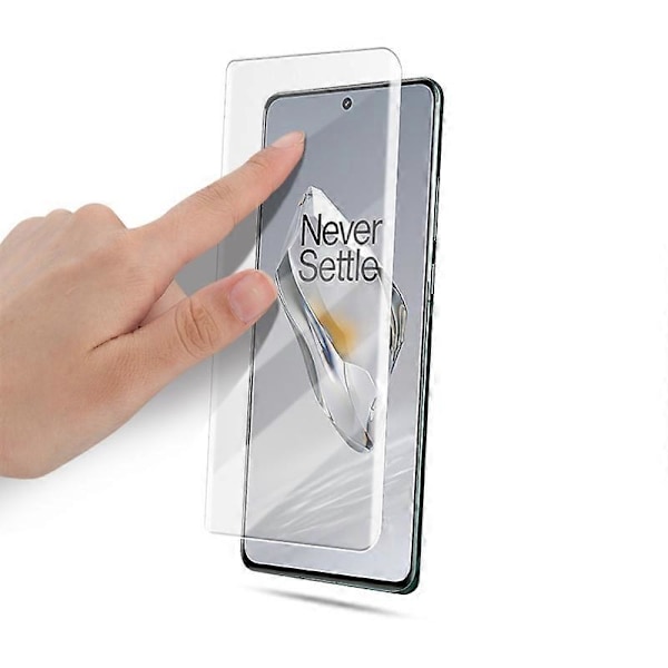 MOCOLO UV Flydende Skærmbeskytter til OnePlus 12 5G, 3D Buet Hærdet Glas Film