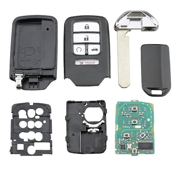 för Piot -V 2016 2017 2018 2019 433MHz ID47 Chip KR5V2X 5 Knappars Smart Fjärrnyckel