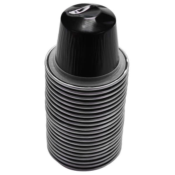 100 Set Påfyllningsbara Kaffekapselkoppar Engångspoddar för Automatisk Kaffemaskin Matförpackning Café Tillbehör