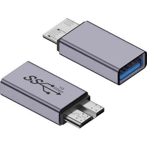 USB 3.0 Type C Han til Micro B Hun Adapter til Harddisk og Telefon