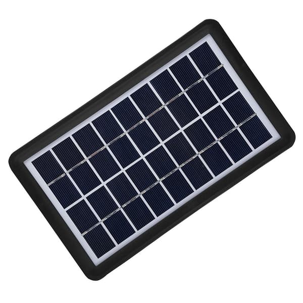 Poly Silisium Solcellepanel: 9V 3W, 93% Lystransmisjon, Vanntett Design