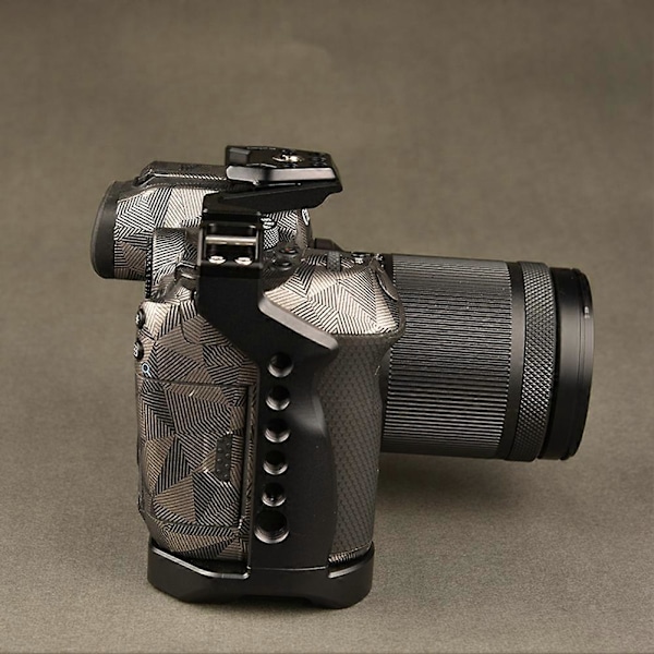 R7 Full Kamerabur Rig for Canon EOS R7 DSLR Kamera Video Cold Shoe Feste 1/4 Tommers Arca Stativbrakett