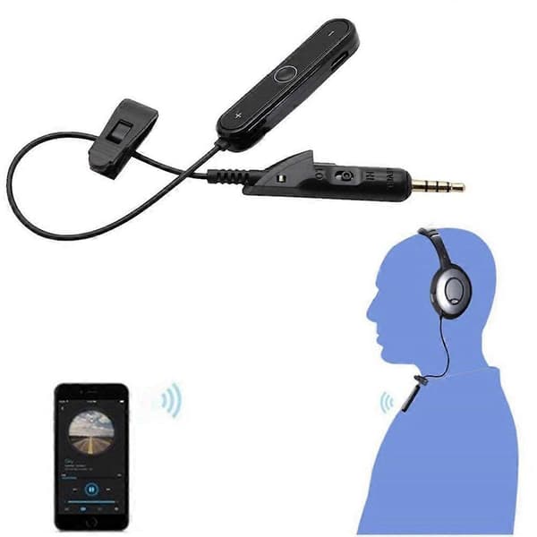 Bluetooth-mottakeradapter for QuietComfort QC15 Bose-hodetelefoner (trådløs)