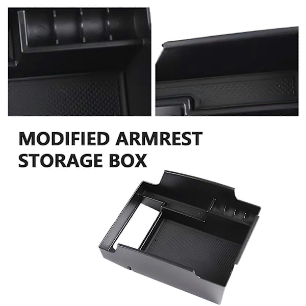 För Range Rover Sport Armstöd Konsol Box Insats Förvaringsorganisatör Tillbehör