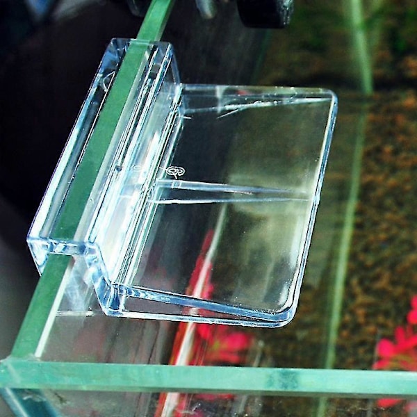 4 stk. 6/8/10/12mm Akryl Akvarium Fisketank Glas Fast Dækclips Klemme Beslag Holder Hylde -Suzuka