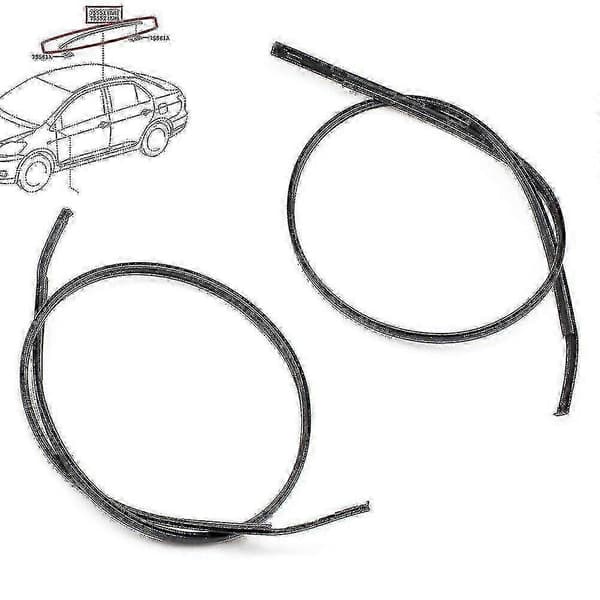 Sidotaklist för Toyota Yaris 2006-2016 vänster och höger