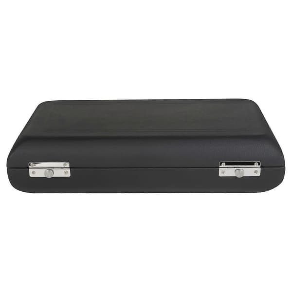 Svart Obo-organisator Obo-boks Obo-beholdere Obo-container Obo-etui Saksofon-etui Saksofon-container Obo-container Obo-skinnboks