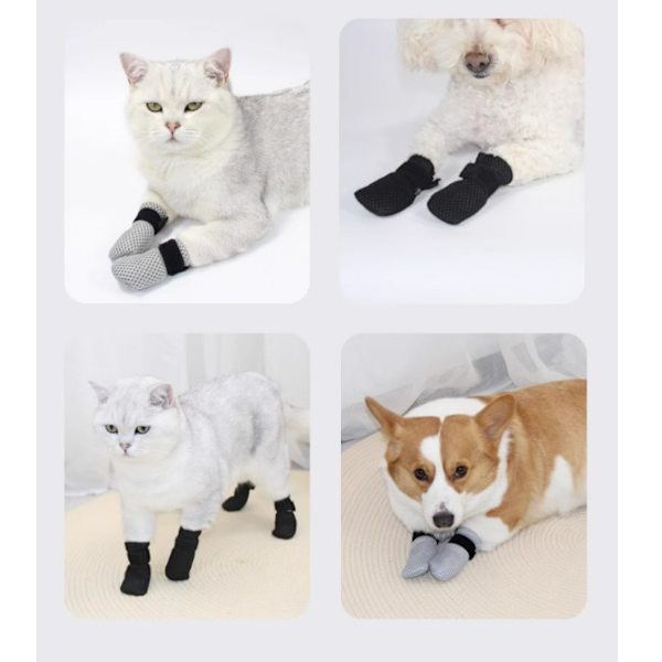 XL Universelle potesko til kat og hund - Sort