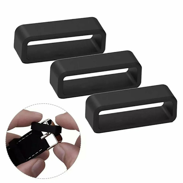 10 kpl Silikoninen Rannekello S-Lenkki Rengas Tarvike - VÄRI: 30mm