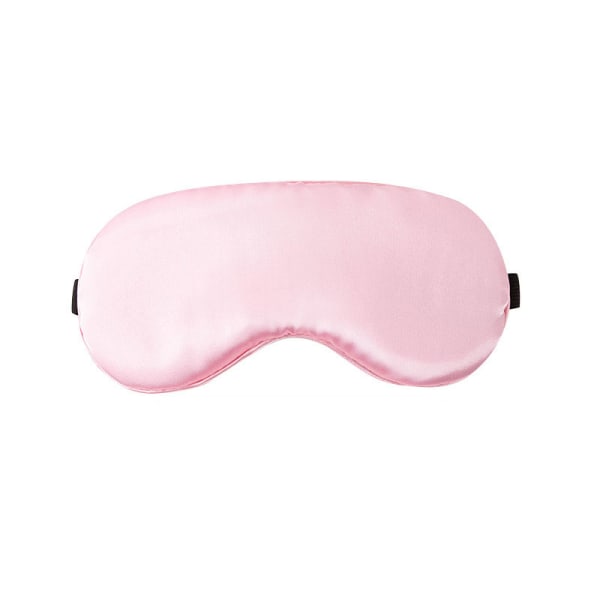 Ögonmask nattmask justerbar axelrem hudvänlig och supermjuk sömnmask pink