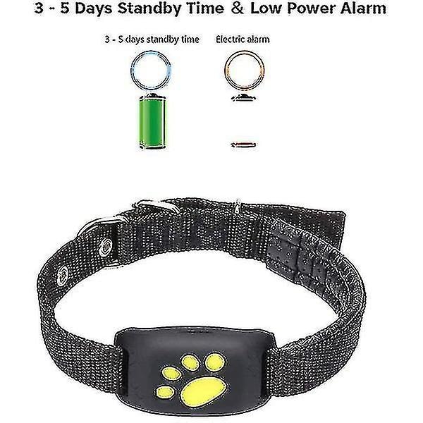 Smart GPS-halsband för katt och hund - FÄRG: Rosa