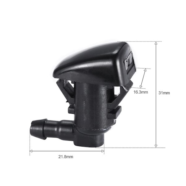 Vindrutesprutare för JEEP Jeep Grand Cherokee 68260443AA 55372143AB (2 stycken)