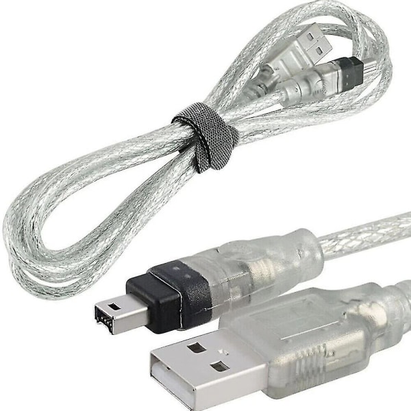 För Mini Dv Minidv USB Datakabel Firewire Ieee 1394 Hdv videokamera att redigera PC 2024-Ny