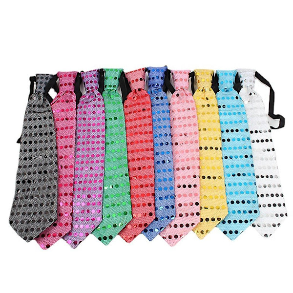 10 st Ljusupplyst Slips LED Slips Glödande Slips Lysande Slips Blinkande Slips