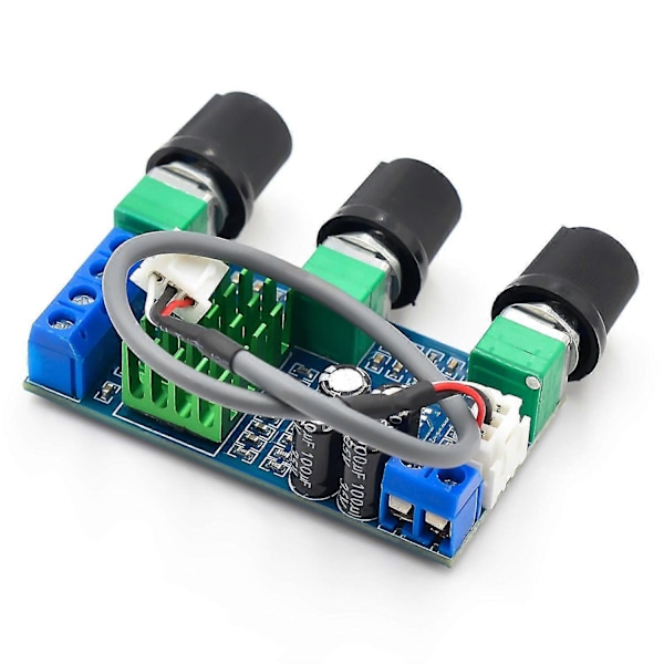 XH-M567 DC 12-24V 80Wx2 Digital Audio TPA3116D2 Diskant Bas Regulerende Forudindstillet Forud Dobbeltkanals Forstærker