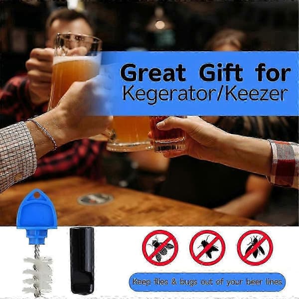 Ölkran Plug Brush 18-pack kompatibel med Draft Beer Faucet Cap Plugs-Good
