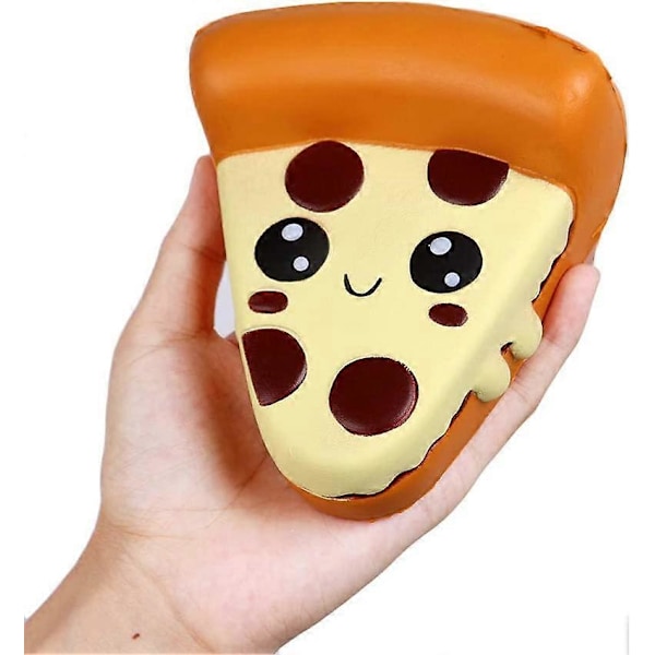 Pizza Kawaii Mjuk Långsam Stigande Doft Mat Bröd Dekompression Barnleksaker