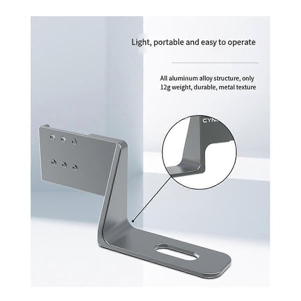 CYNOVA Usynlig Mikrofon Cold Shoe til Insta360 X4 / X3 / ONE X2
