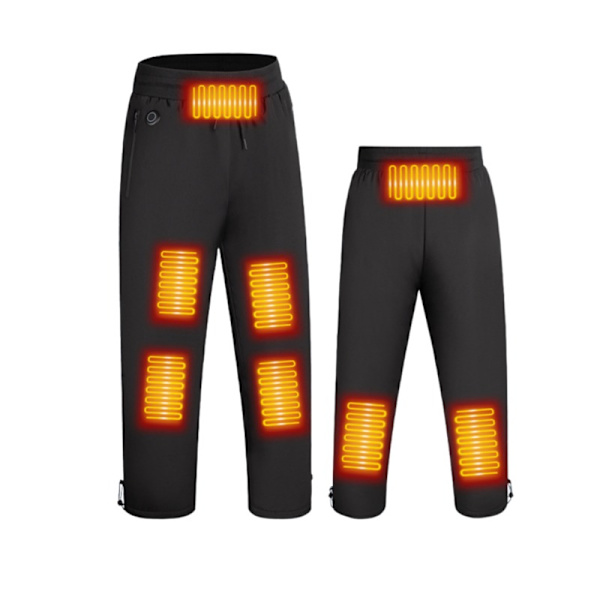 Heated Thermal Trousers: USB-Powered, Windproof and Temperature Adjustable XL