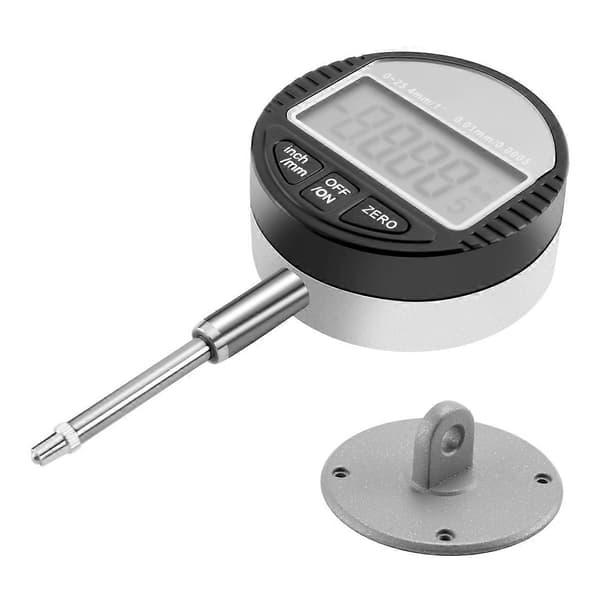 Digital indikatorklocka DTI 0,01 mm/0,0005\" Räckvidd 0-25,4 mm/1\" Mätklocka