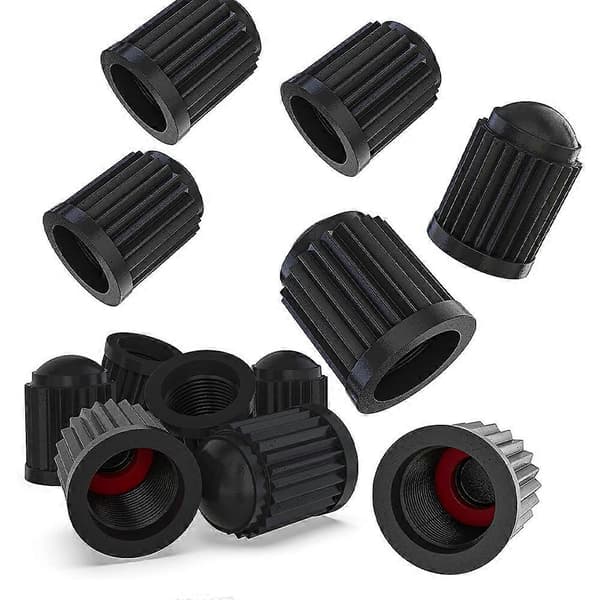 Ventilhette, 100 stk, Sykkelventilhetter, Bilventilhette, Motorsykkelventilhette, Bildekkventil, Autoventilhette, Dekkventil, Ventil, Bilventil