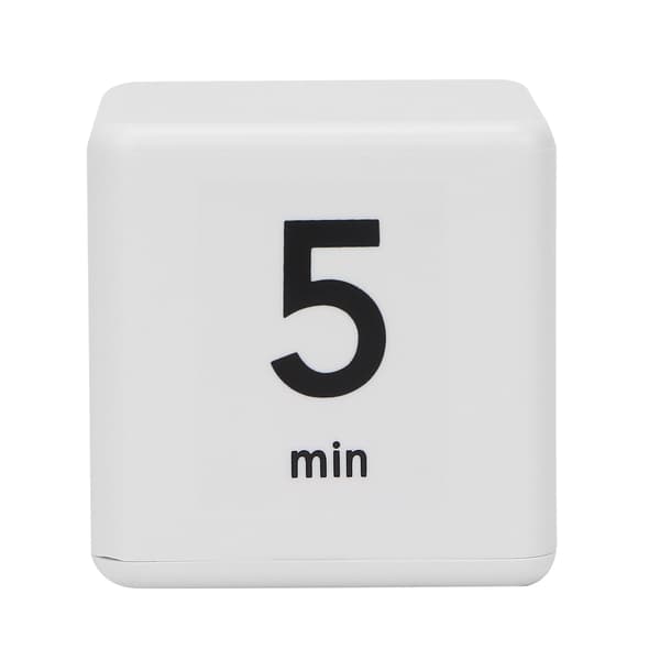 Profesjonell skjønnhetssalong Flip Timer Tidsstyringskube Timer for studentlæring 1-3-5-10 minutter