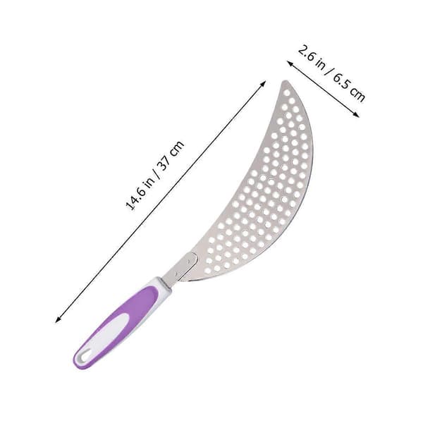 Stainless Steel Pot Strainer with Water Filter, Purple (1 pc)