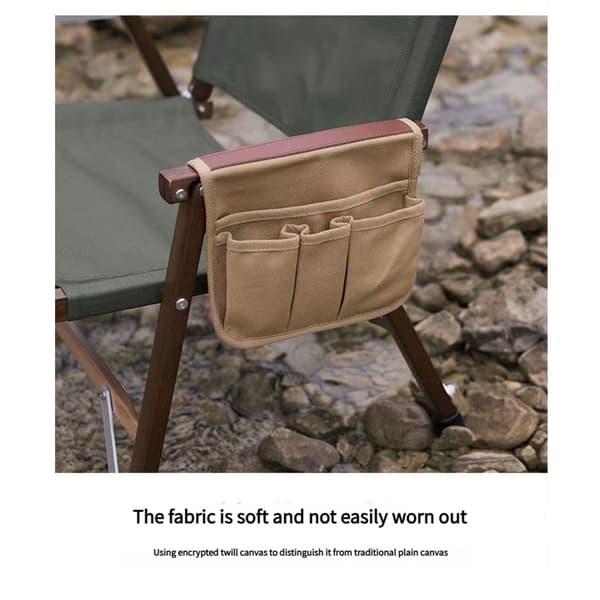 Small Foldable Camping Accessory Side Storage Bag with Roomy Pockets