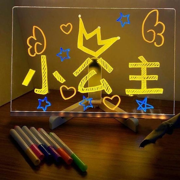 LED Drawing Board / Notice Board - Night Light 555